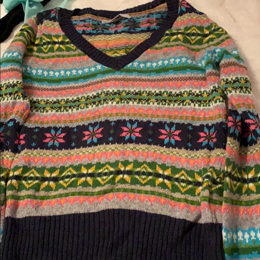 Long sleeve knitted sweater